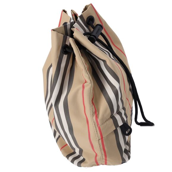 BURBERRY LONDON ENGLAND Pouch 8015051 Beige Black Multi Jacquard - Picture 6 of 6